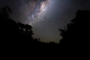 Fototapeta na wymiar night sky with stars