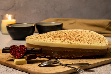 love with chocolates, chocolates of three colors