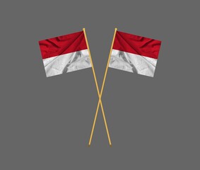 drapeau monaco monte carlo flag.