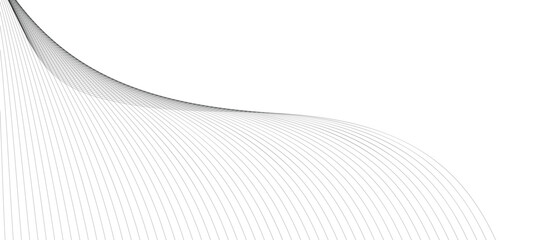 Modern Abstract Background. Abstract wave element for design. Wave with lines created using blend tool. Curved wavy line png 