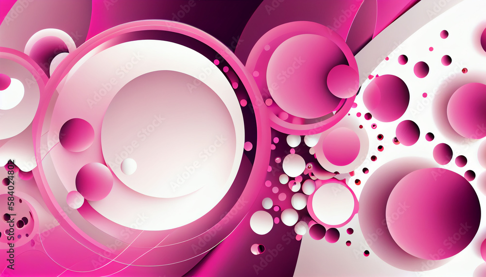 Canvas Prints modern abstract pink background . generate ai.