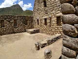 ruins of the inca city machu picchu cusco peru