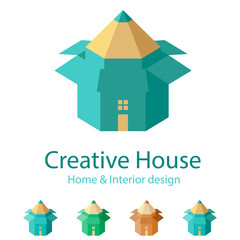 Creative Pencil House Logo