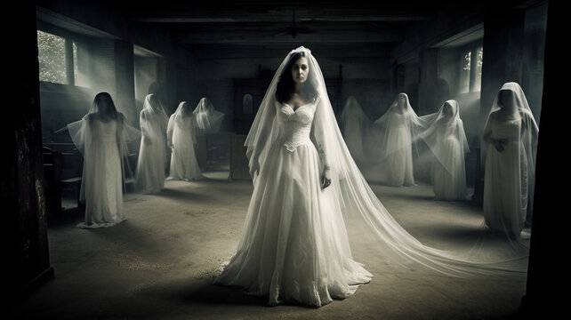 Spirits of the past haunting a bride before her wedding day