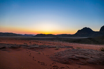 Wadi Rum, Jordanien, 