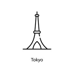 Fototapeta na wymiar Tokyo icon. Suitable for Web Page, Mobile App, UI, UX and GUI design.