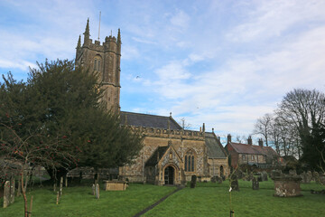 Obraz premium St James church in Avebury, Wiltshire