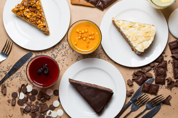 cake on a plate