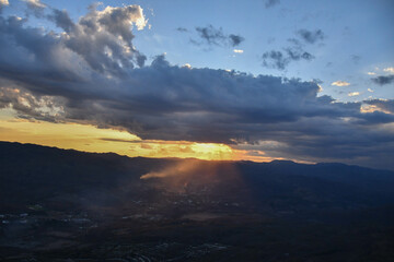 ATARDECER EN HONDURAS