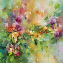 Obraz na płótnie Canvas Colorful Flower wallpaper