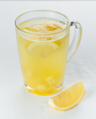 glass of lemonade