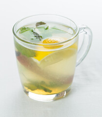 cup of tea with lemon