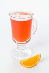 glass of orange juice
