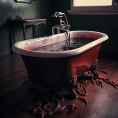 The Bathtub, Horror, AI