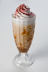 ice cream with chocolate