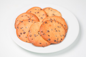cookies on a plate