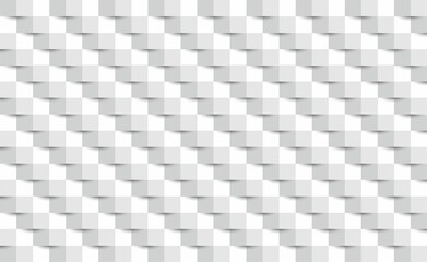 Paper Arranged Together on White Background