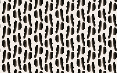 leopard skin texture. Ink brush pattern. Vertical abstract ink pattern. 