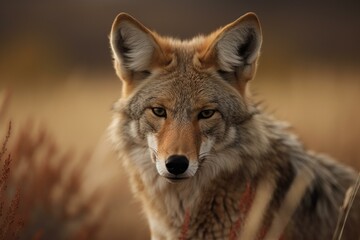 Coyote Generative AI - obrazy, fototapety, plakaty