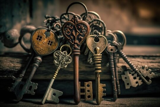 alter Schlüssel - ein lizenzfreies Stock Foto von Photocase