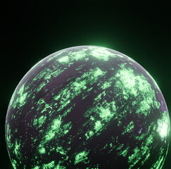 Planet, space, 3d illustration, 3d rendering