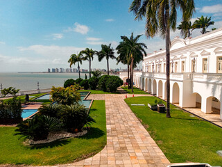 Jardim do Palácio dos Leões, headquarters building of the government of the Brazilian state of...