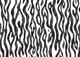 Zebra print concept pattern design. Vector illustration background.