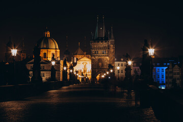 Fototapeta premium night view of the city