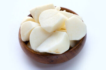 Mexican turnip or jicama or yam bean