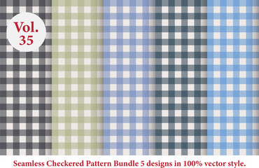 checkered pattern Vol.35,vector tartan,fabric texture in retro style,abstract colored