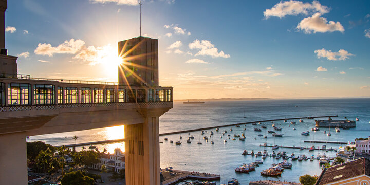 Elevador Lacerda Solar em Salvador da Bahia