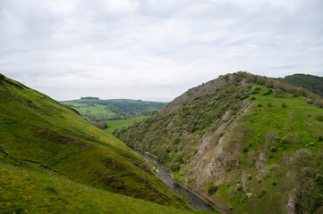 landscape with clouds