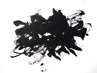 Abstract background ink grunge texture splash black watercolor drip art.drawing art from black
The background is drawn on paper with paints.acrylic splashing
Black stuff from the brush.drawing
Origi.