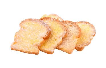 Crunchy Rusk or Toast for healthy life.transparent png
