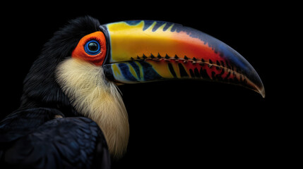Fototapeta premium Immersive Wilderness Experience: Dive into the Depths of Pristine Nature as Majestic Wild Animals Emerge from the Shadows in 8K Ultra-High Definition Detail and Clarity