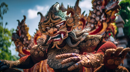 Fototapeta na wymiar Balinese ogoh-ogoh4