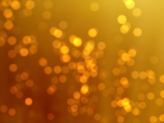 abstract gold bokeh background
