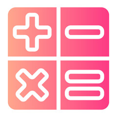 Obraz premium calculator icon 