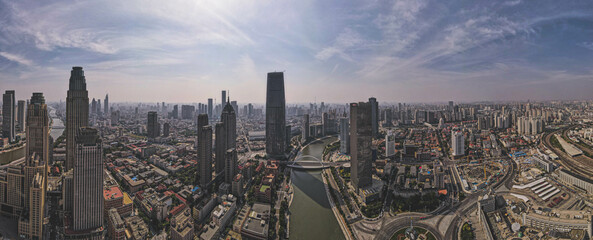 Fototapeta premium panorama of the city