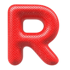 3d Red Letter R