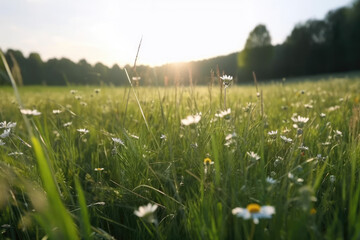 Peaceful Meadow made with generative ai