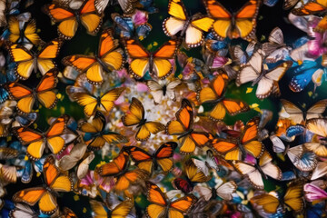 Butterflies made with generative ai