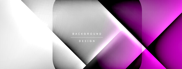 Shadow lines vector techno banner and light effects. Techno Illustration For Wallpaper, Banner, Background, Card, Book Illustration, landing page