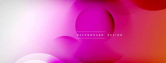 Abstract background - geometric composition created with lights and shadows. Technology or business digital template