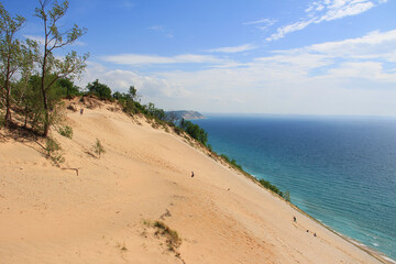 beach in Sleeping Bear Dunes