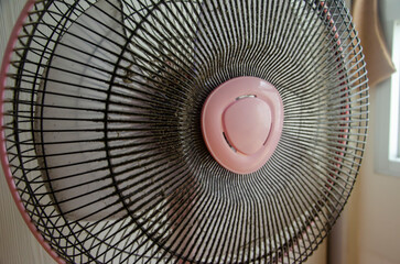 Dust deposits on fan grilles can cause respiratory disease.