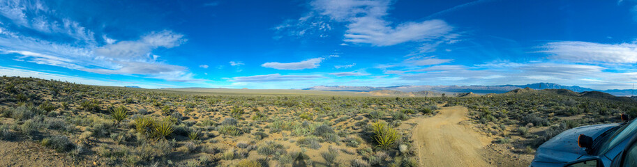 panorama of the Desert