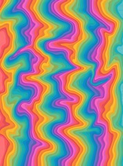 Colorful rainbow color abstract painting art pattern seamless background wallpaper watercolor illustration 