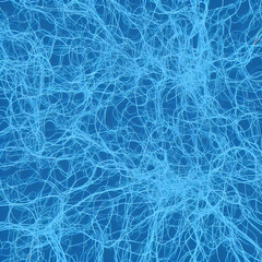 Neural blue connections