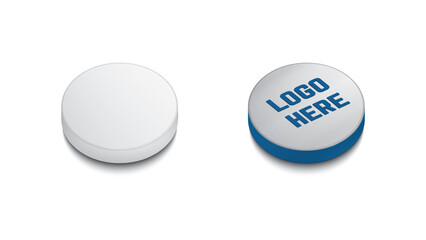 3d logo design mockup, Cream box mockup vector, 3d mockup design, 3d  label on the white background, 3d mockup of cream box, beauty  products logo design with box 